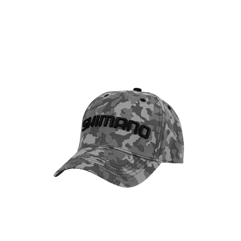 Müts Shimano Wear Cap Grey Camo