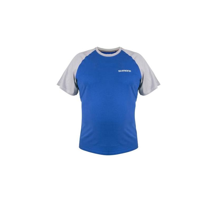 T-särk Shimano Sleeve T-Shirt Blue M sinine