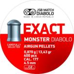 JSB Exact Diabolo Monster 0.87g 4.52mm 400tk